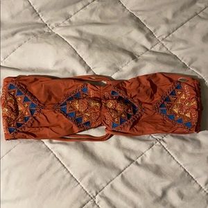 O’Neill strapless swim top